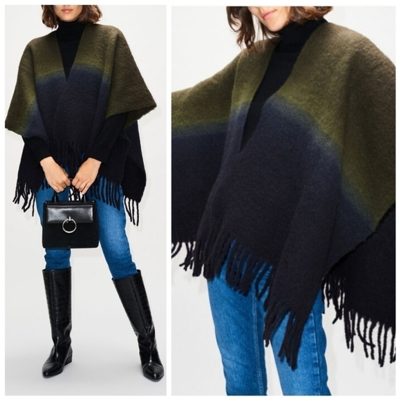 Claudie Pierlot Azimuth poncho - Picture 1 of 7